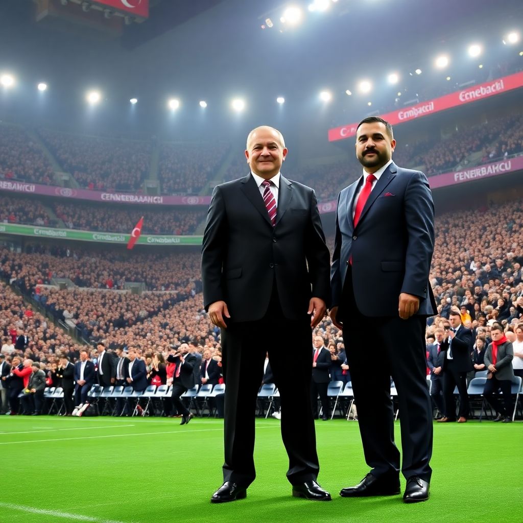 Aziz yıldırım and hakan safi unity push led by Şekip mosturoğlu at fenerbahçe
