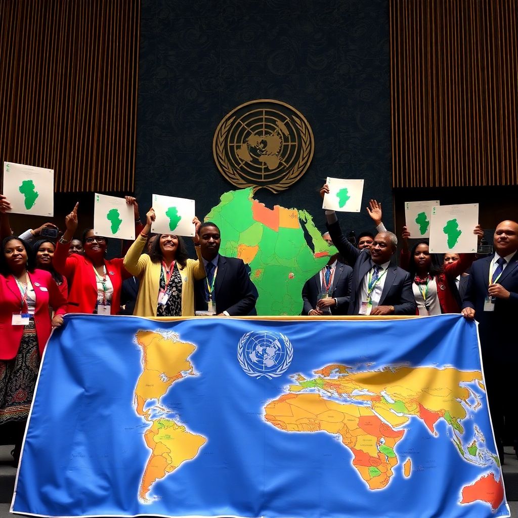Un backs more accurate map of africa, challenging mercator projection distortions