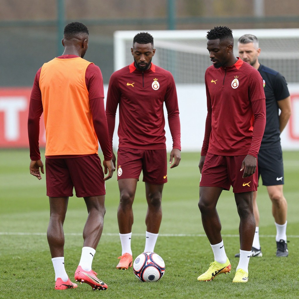 Galatasaray unsure whether osimhen and lemina will face kasımpaşa