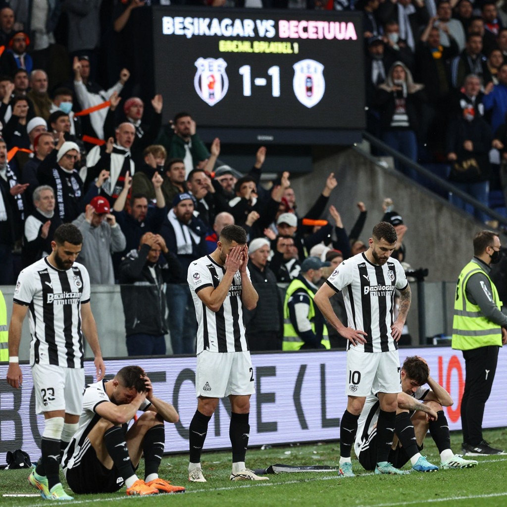 Beşiktaşın mağlubiyetlerinde ortaya Çıkan Çarpıcı İstatistikler