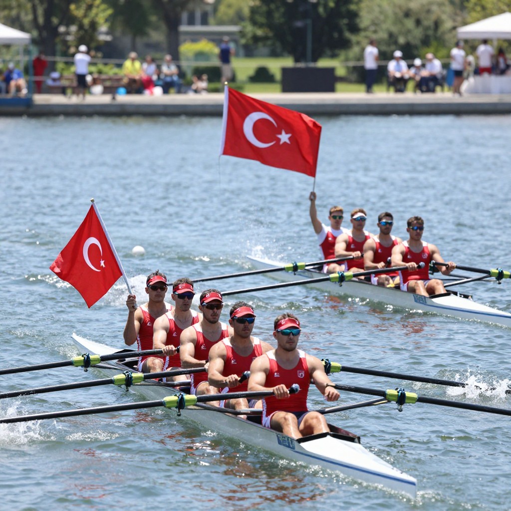 Turkish rowing championship reaches its final day with 100 athletes from 18 clubs