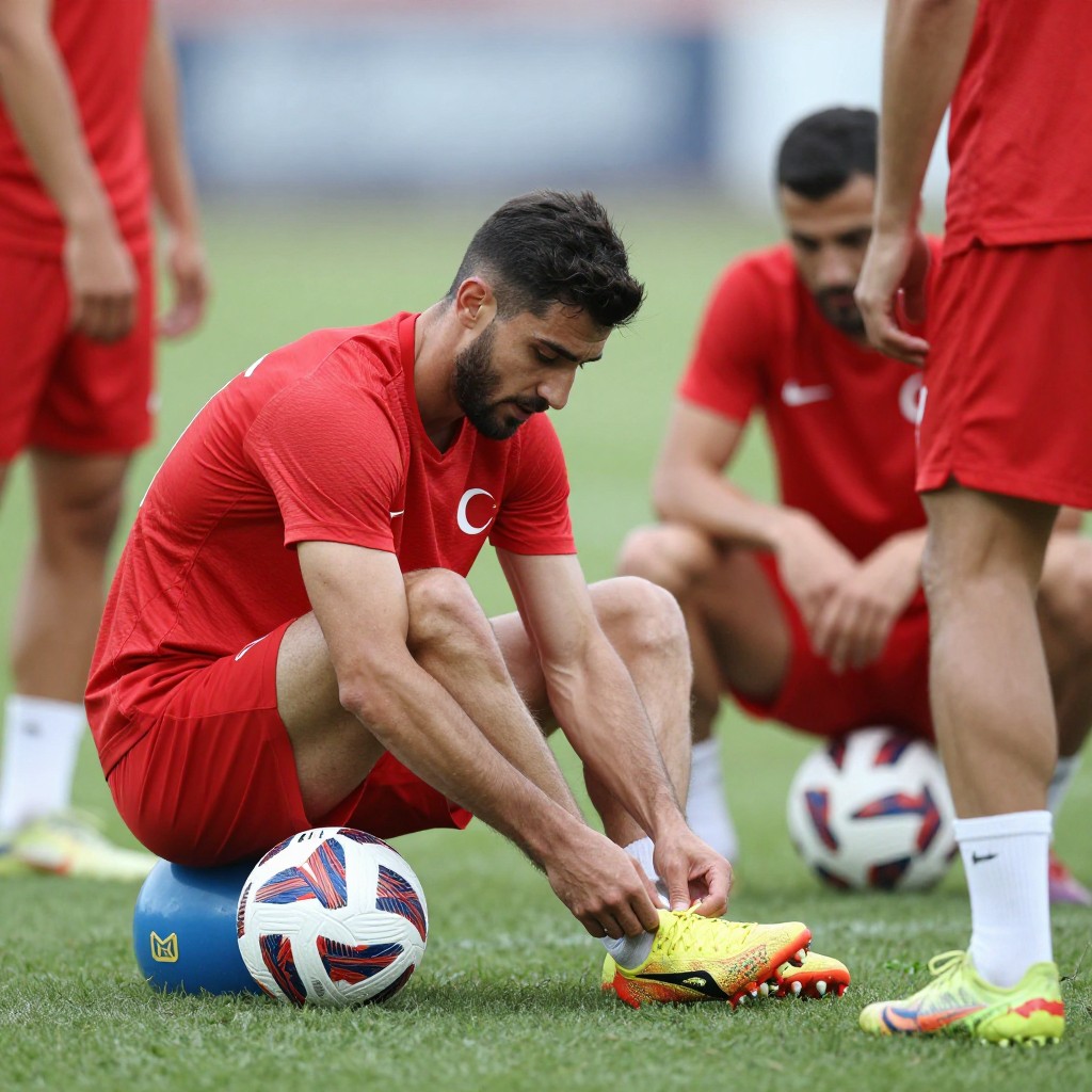 Orkun kökçü withdrawn from turkey squad due to worsening toe pain