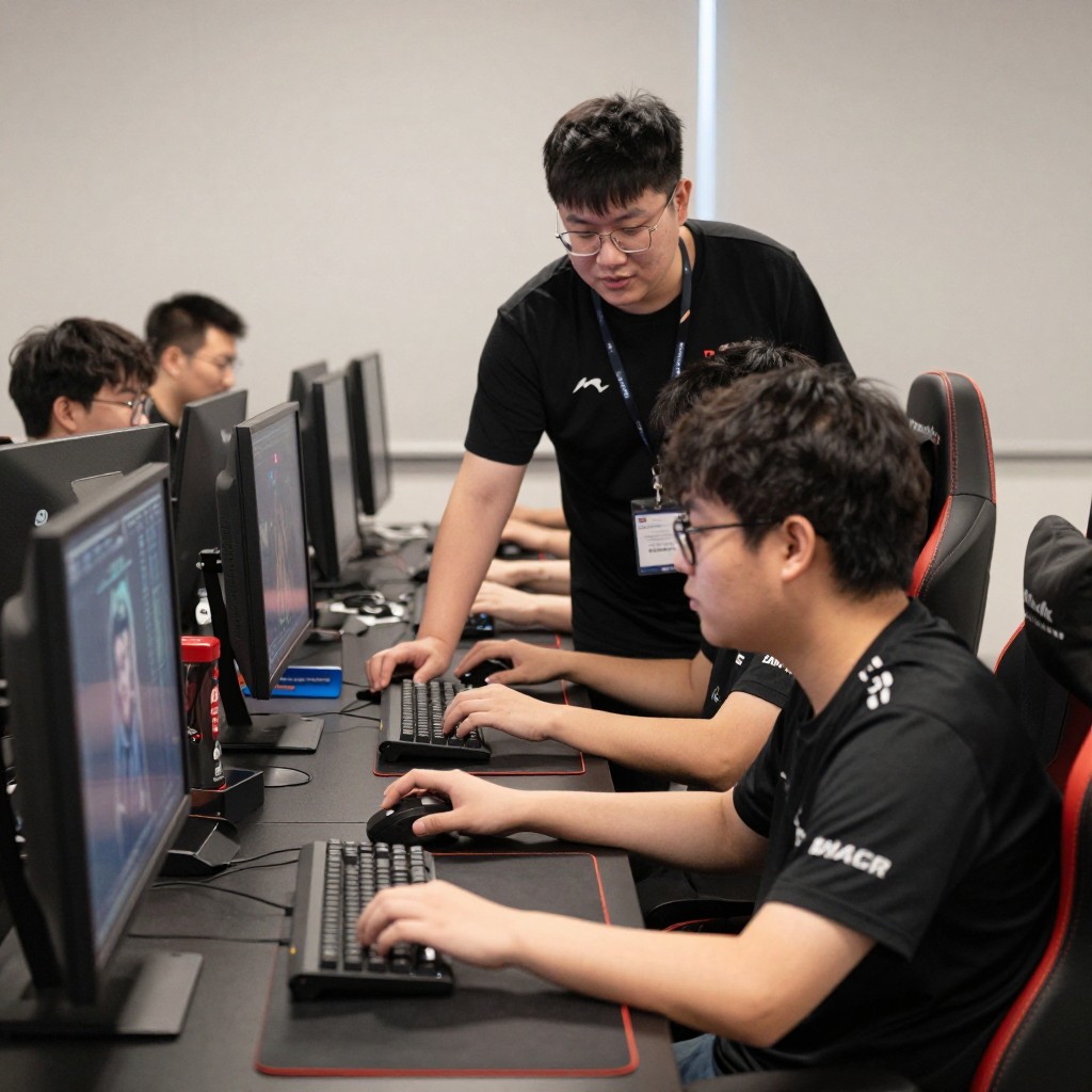 How e-sports organizations scout and train the next generation of pros