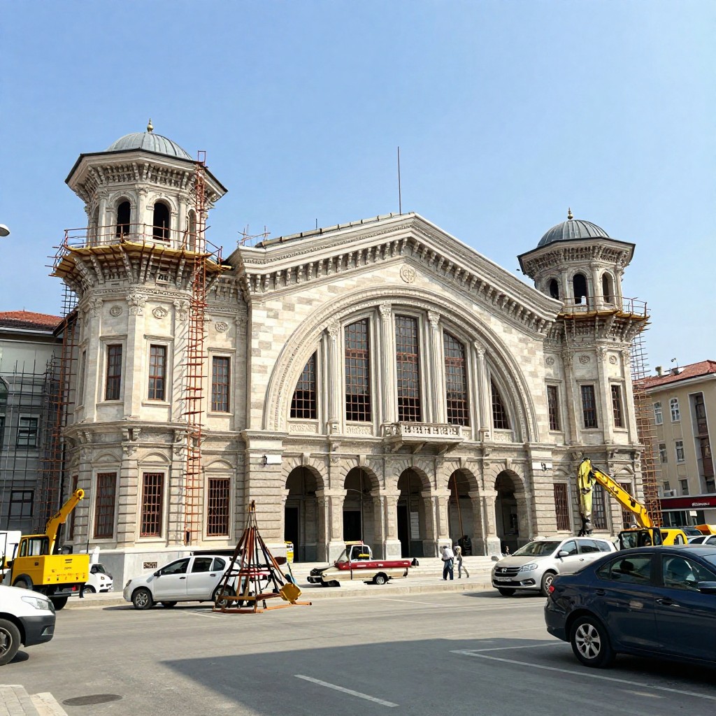 Haydarpaşa train station restoration expected to reach first-phase completion in 2027