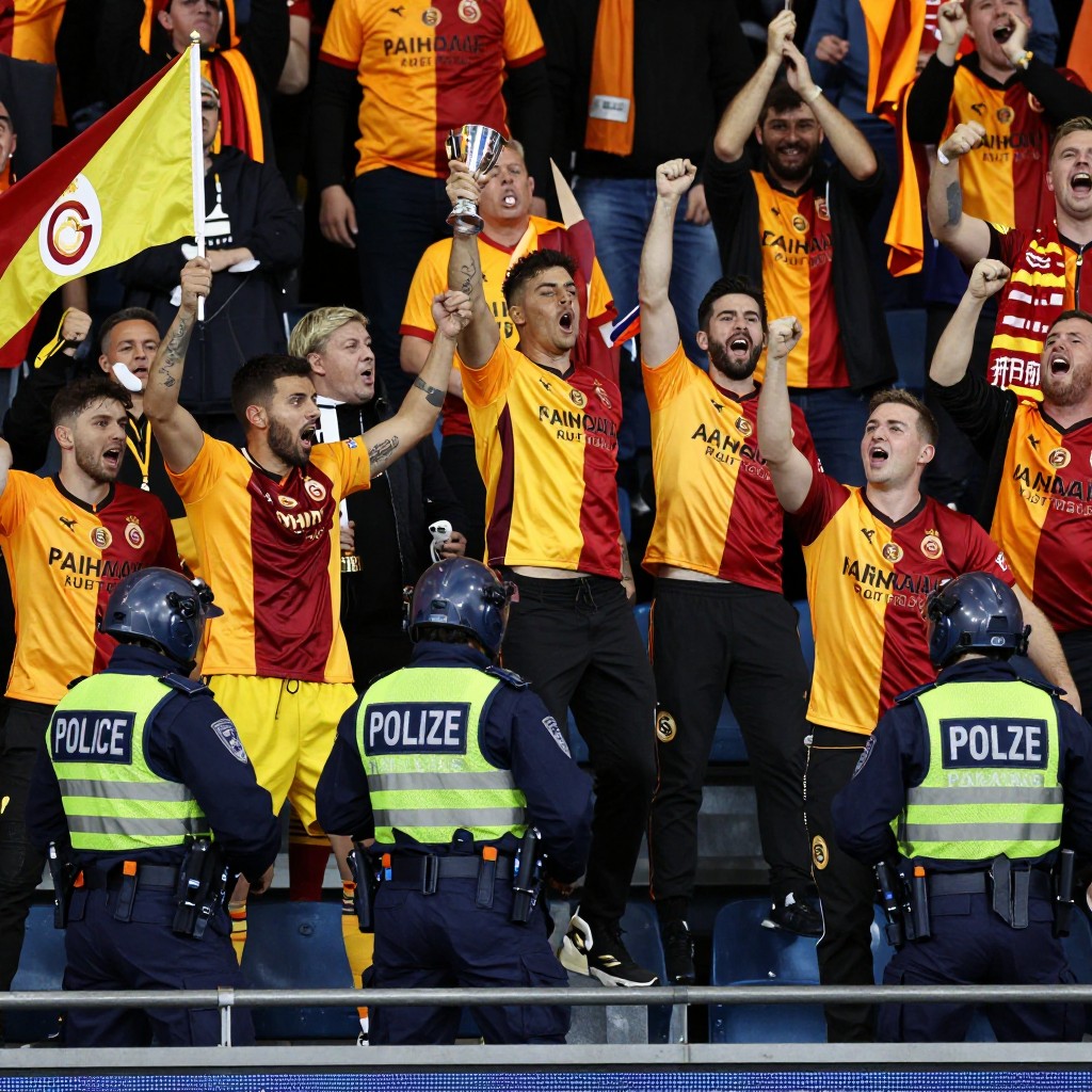 Galatasaray fans attacked by police in berlin: officers appear in court