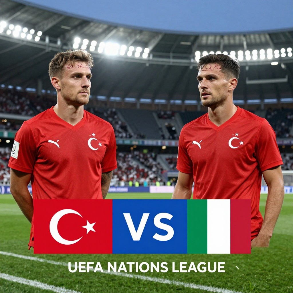 Türkiye face italy in a crucial Uefa nations league clash in bologna