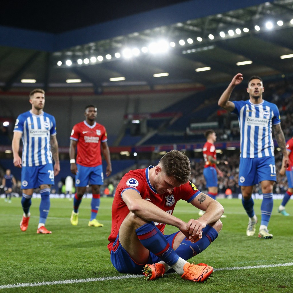 Crystal palaces 5-0 brighton defeat raises concerns ahead of beşiktaş europa clash