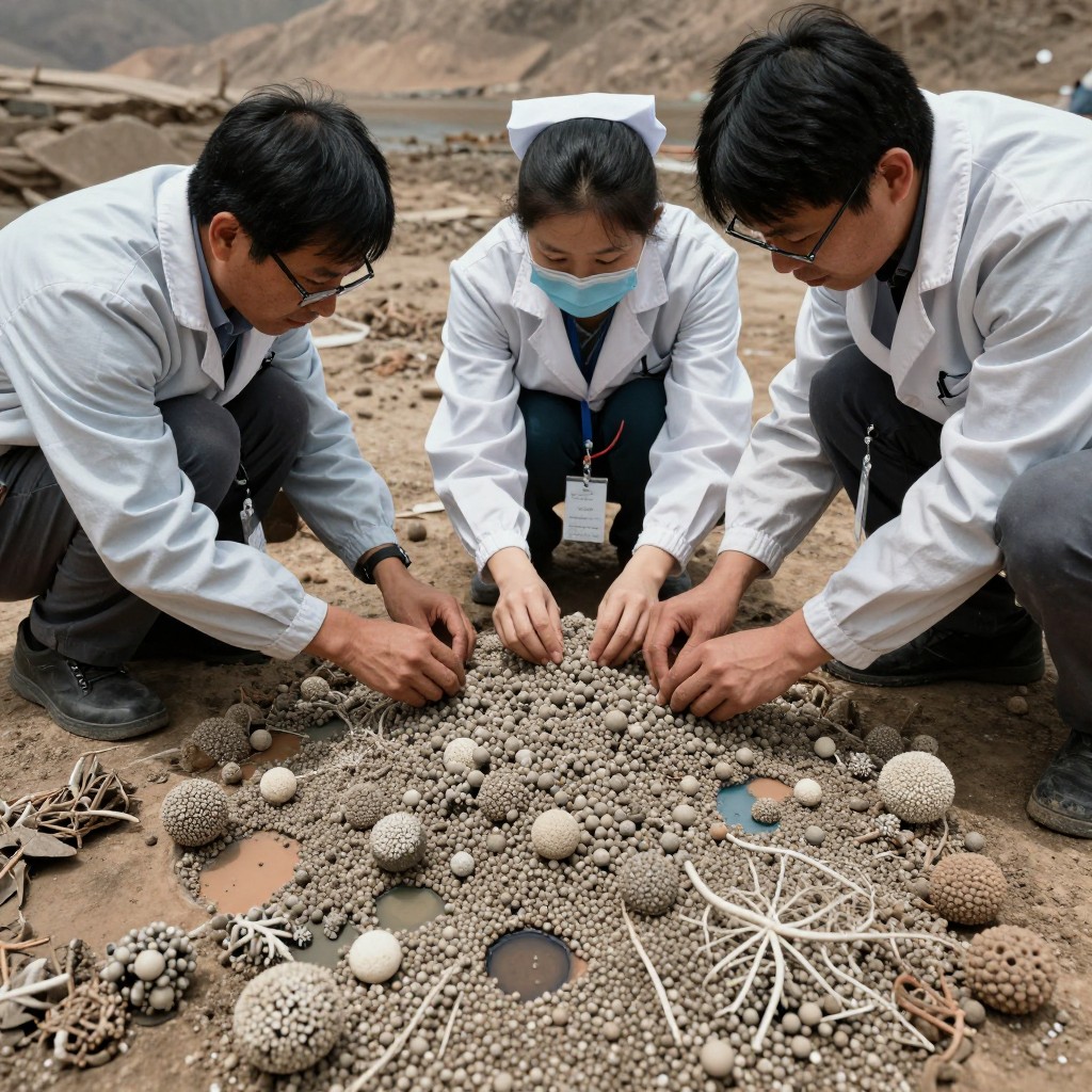 Scientists study lake van microbialites for clues to mars