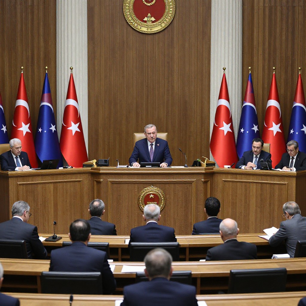 Devlet bahçeli addresses Mhp parliamentary group in turkish grand national assembly